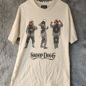 Dogg Supply By Snoop Dogg Mens T Shirt Size Small Tan Dogg Design